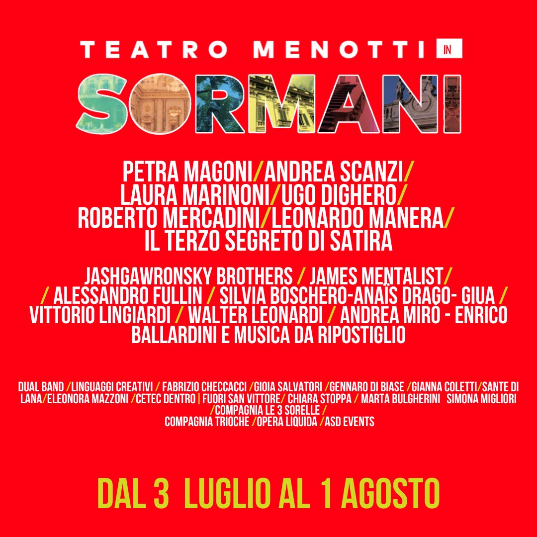 Rassegna Menotti in Sormani
